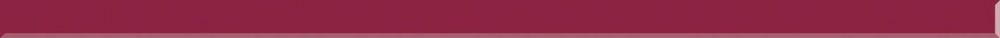 Бордюры Paradyz Uniwersalna Listwa Szklana Bordo, цвет бордовый, поверхность глянцевая, прямоугольник, 23x600