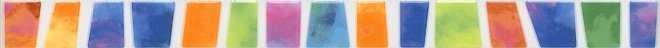 Бордюры Kerama Marazzi Бордюр Венсен HGD\A262\15000, цвет разноцветный, поверхность глянцевая, прямоугольник, 30x400