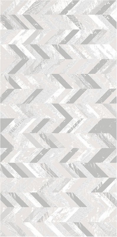 Вставки Creto Mono Jasmine silver 04-01-1-18-03-00-2431-0, цвет белый, поверхность глянцевая, прямоугольник, 300x600