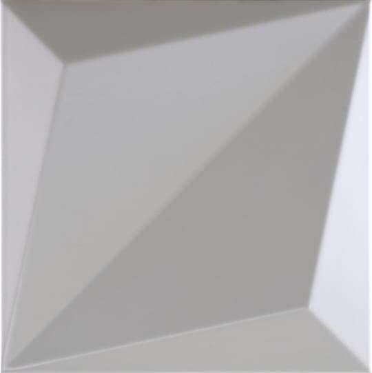 Керамическая плитка Dune Shapes 1 Origami Smoke 187344, цвет серый, поверхность матовая 3d (объёмная), квадрат, 250x250
