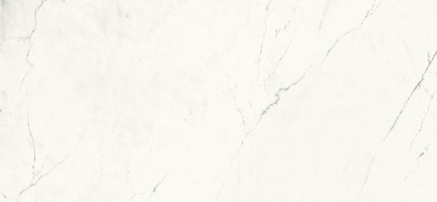 Широкоформатный керамогранит Kerlite Vanity Glossy Bianco Luce, цвет белый, поверхность полированная, прямоугольник, 1200x2600