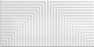 Керамическая плитка Wow Subway Lab Canale M Ice White Gloss 94318, цвет белый, поверхность глянцевая, кабанчик, 75x150