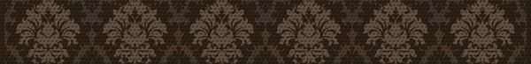 Бордюры Керлайф Palazzo Moka Border, цвет коричневый, поверхность глянцевая, прямоугольник, 62x505