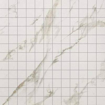 Мозаика Casalgrande Padana Marmoker Statuario Grigio Lucido 2705517, цвет бежевый, поверхность полированная, квадрат, 300x300