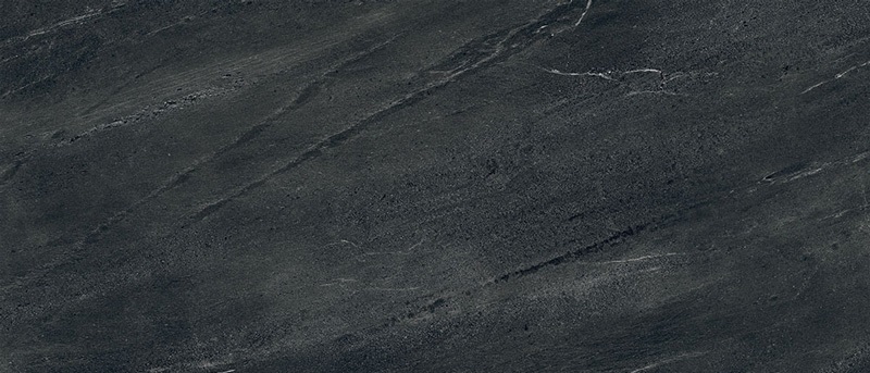 Широкоформатный керамогранит Geotiles Lavica Mica Matt, цвет чёрный, поверхность матовая, прямоугольник, 1200x2800