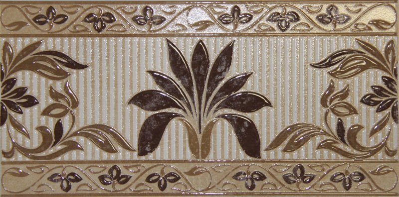 Бордюры Azahar Cenefa Halia, цвет бежевый, поверхность полированная, прямоугольник, 200x408