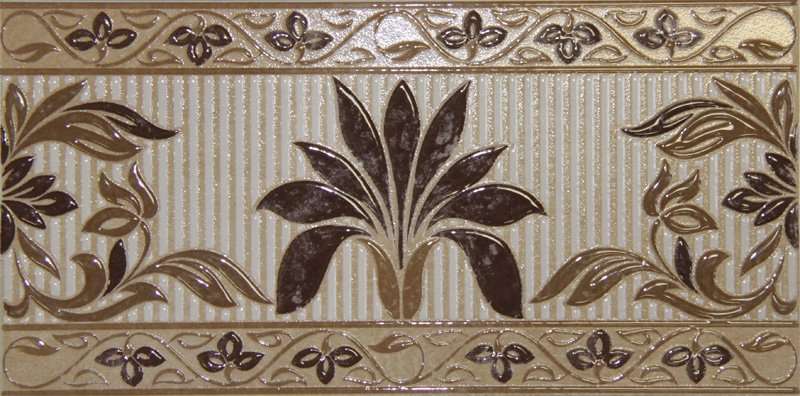 Бордюры Azahar Cenefa Halia, цвет бежевый, поверхность полированная, прямоугольник, 200x408