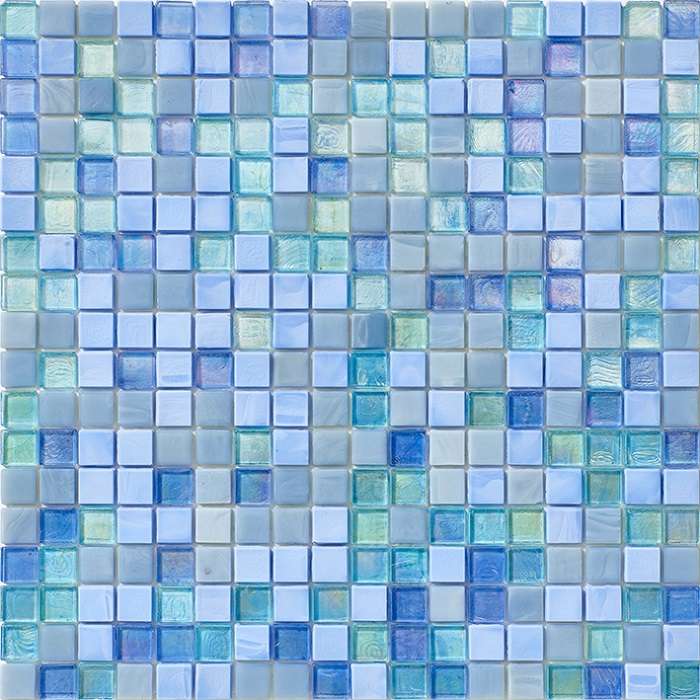 Мозаика L'Antic Colonial Water Sea Excellence 100273664, цвет голубой, поверхность матовая, квадрат, 296x296
