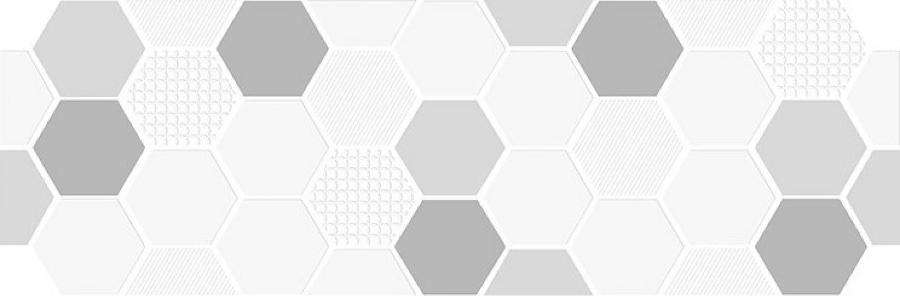 Декоративные элементы Polcolorit Dn-Cristal Bi Modular, цвет белый, поверхность глянцевая, прямоугольник, 244x744