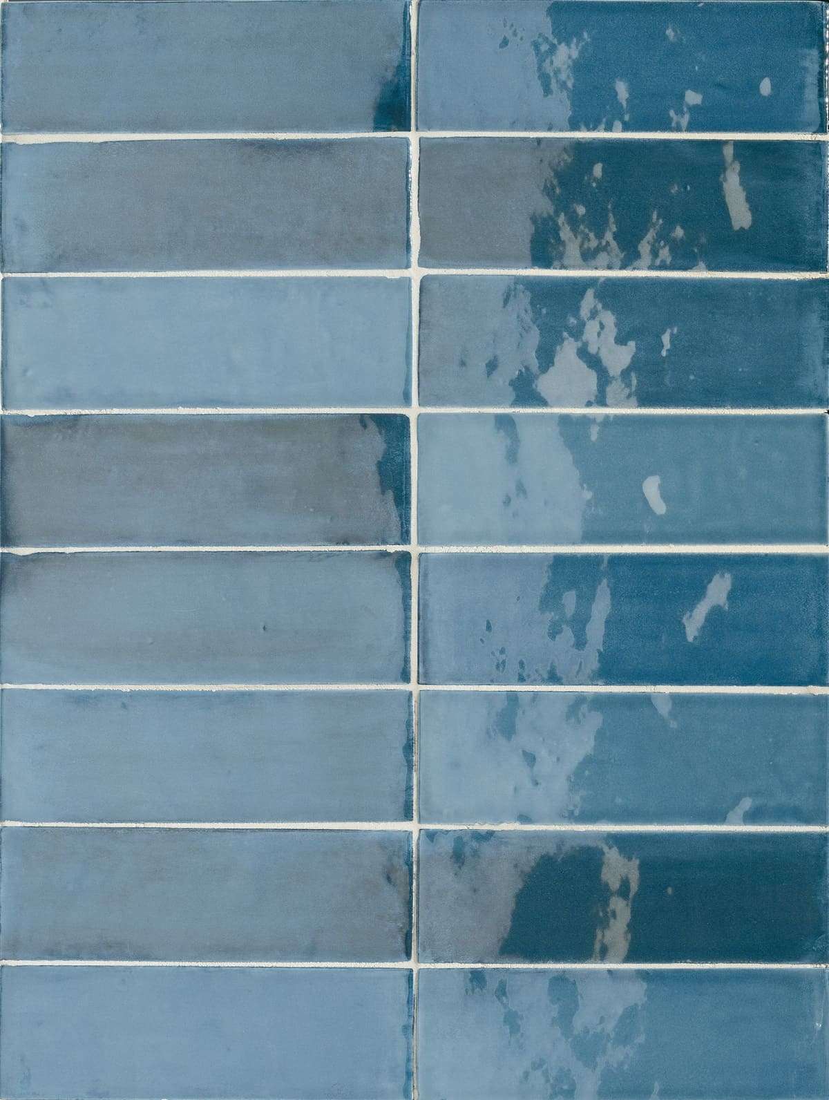 Керамическая плитка Sartoria Tbrick Navy SATB0216G, цвет синий, поверхность глянцевая, прямоугольник, 52x160