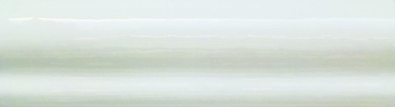 Бордюры El Barco Mold. Alfaro Blanco Brillo, цвет белый, поверхность глазурованная, прямоугольник, 40x150