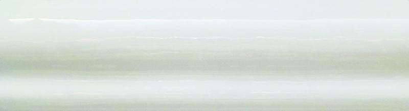 Бордюры El Barco Mold. Alfaro Blanco Brillo, цвет белый, поверхность глазурованная, прямоугольник, 40x150