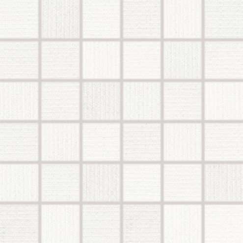 Мозаика Rako Next WDM05500, цвет белый, поверхность матовая, квадрат, 300x300
