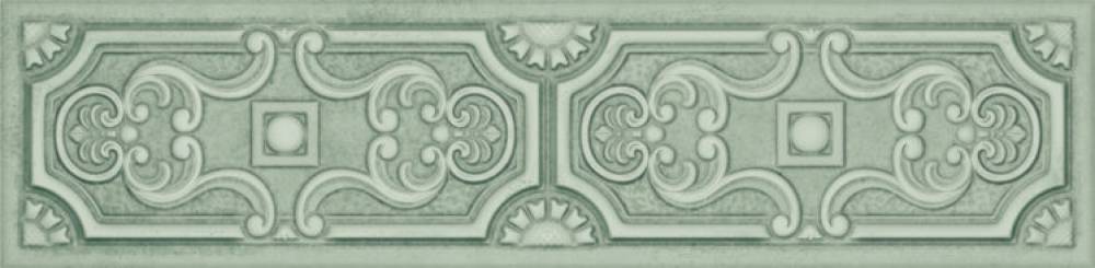 Керамическая плитка Aparici Uptown Green Toki, цвет зелёный, поверхность матовая, прямоугольник, 74x298