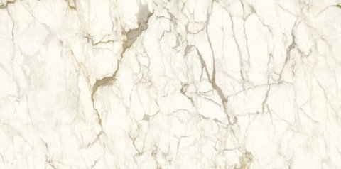 Широкоформатный керамогранит Ariostea Ultra Marmi Calacatta Macchia Vecchia Lucidato Shiny UM6L300575, цвет бежевый, поверхность полированная, прямоугольник, 1500x3000
