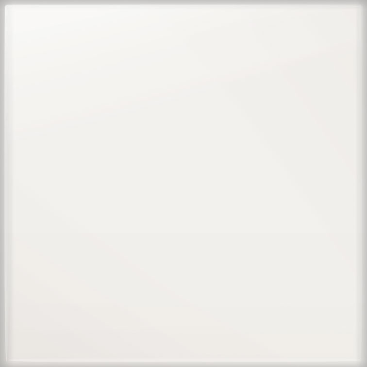 Керамическая плитка Tubadzin Pastel Bialy, цвет белый, поверхность глянцевая, квадрат, 200x200