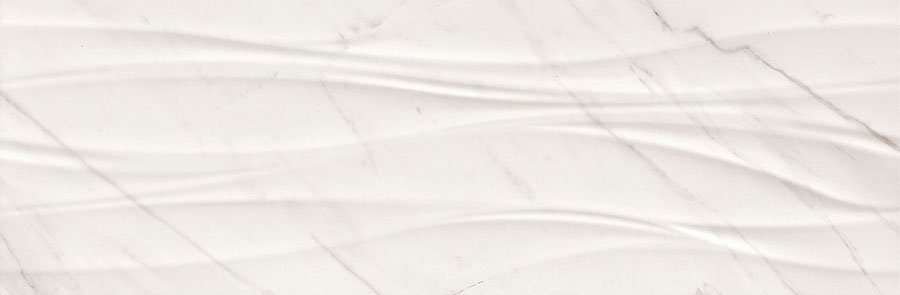 Керамическая плитка Saloni Marmaria Aguas Agora Blanco, цвет белый, поверхность глянцевая, прямоугольник, 300x900