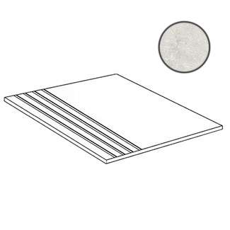 Ступени Alfalux Garda Bardolino Step Ret. 8200794, цвет серый, поверхность матовая, прямоугольник, 300x600