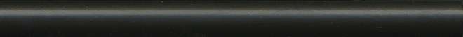 Бордюры Kerama Marazzi Карандаш Диагональ Черный Обрезной Pfb009r, цвет чёрный, поверхность матовая, прямоугольник, 20x250