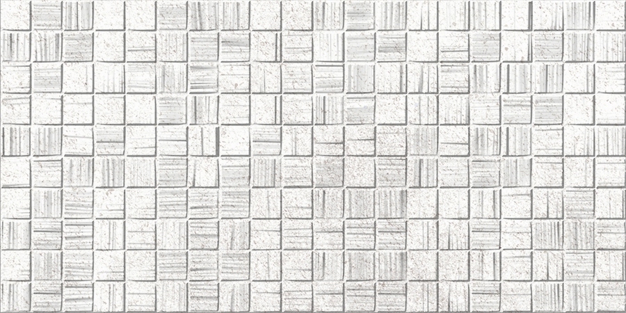 Мозаика Axima Мегаполис Светло-Серая, цвет серый, поверхность матовая, прямоугольник, 250x500