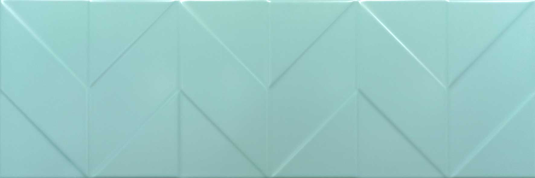 Керамическая плитка Керамин Танага 4Д Голубой, цвет голубой, поверхность сатинированная, прямоугольник, 250x750
