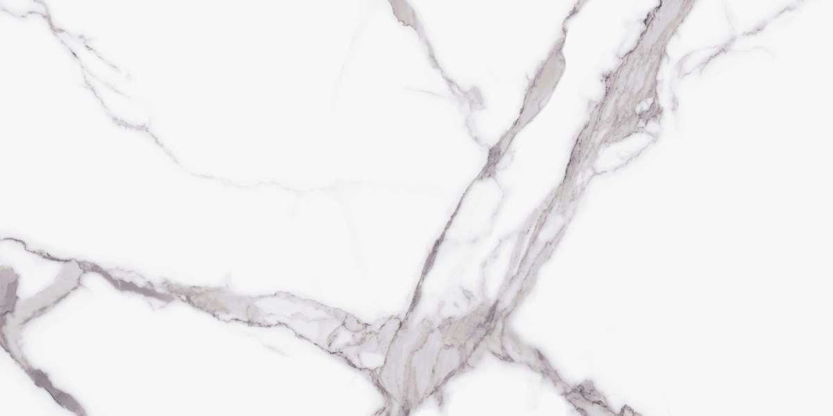 Керамогранит Creto Statuario Cara Polished MPL-058634, цвет белый серый, поверхность полированная, прямоугольник, 800x1600
