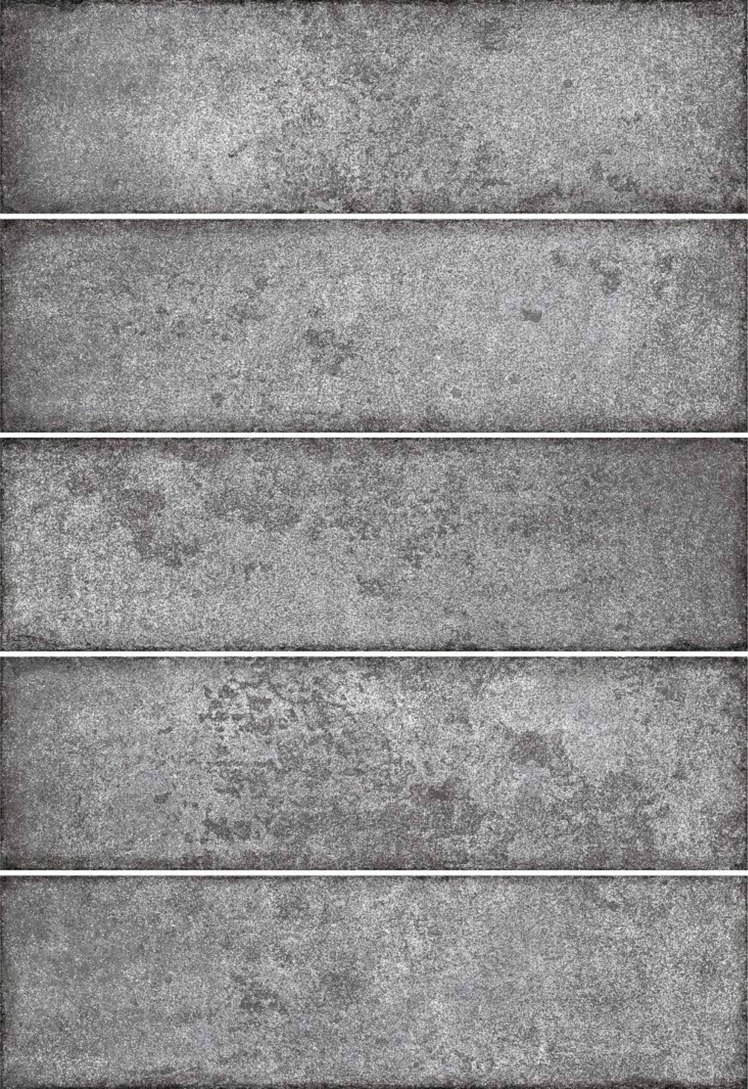 Керамическая плитка Керамин Сабвэй 2 Темно-серый, цвет серый тёмный, поверхность матовая, прямоугольник, 275x400
