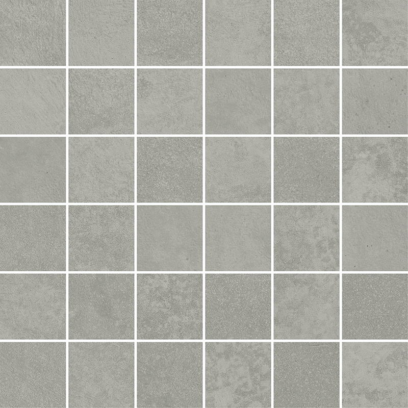Мозаика Italon Terraviva Grey Mosaico 610110000624, цвет серый, поверхность матовая, квадрат, 300x300