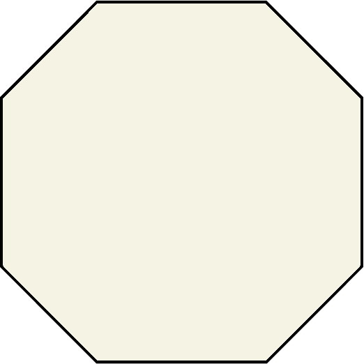 Керамогранит Ce.Si Art Deco Fluoro Ottagono, цвет белый, поверхность матовая, восьмиугольник, 100x100