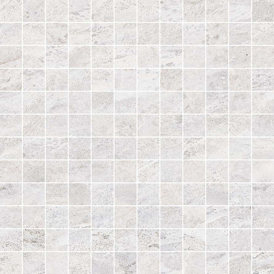 Мозаика Monocibec Dolomite White (2,5X2,5) Mos 95620, цвет белый, поверхность матовая, квадрат, 300x300