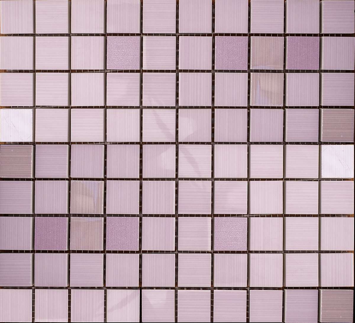 Мозаика Essere Allegria Mosaico Lilla, цвет фиолетовый, поверхность глянцевая, квадрат, 250x250