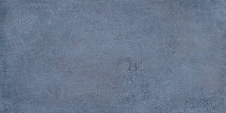 Керамическая плитка Cifre Aston Blue, цвет синий, поверхность матовая, квадрат, 125x250