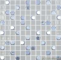 Мозаика Vidrepur Aura Mix №109, цвет серый, поверхность глянцевая, квадрат, 317x317