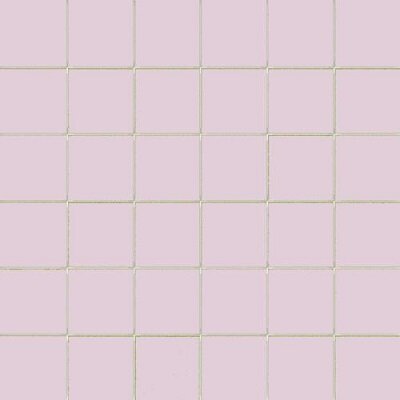 Мозаика Ce.Si Metro Malva, цвет сиреневый, поверхность матовая, квадрат, 300x300