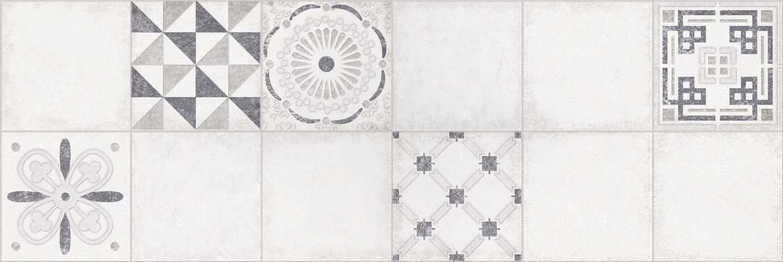 Декоративные элементы Undefasa Normandie Decorado Millet Pearl, цвет серый, поверхность матовая, прямоугольник, 250x750