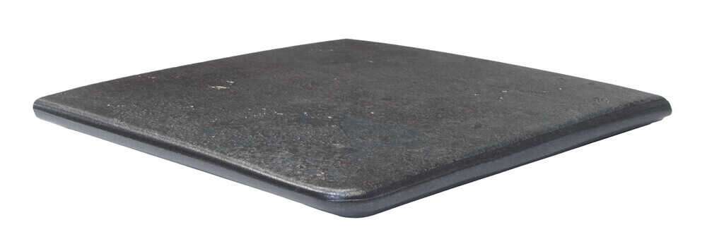 Ступени Exagres Cart.Metalica Basalt, цвет чёрный тёмный, поверхность матовая, квадрат, 330x330