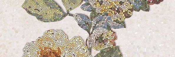 Декоративные элементы Нефрит керамика Декор Риф Бретань 04-01-1-17-05-11-606-2, цвет разноцветный, поверхность глянцевая, прямоугольник, 200x600