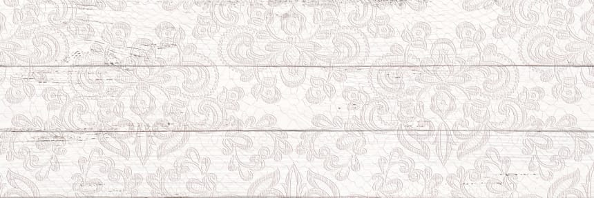Декоративные элементы Lasselsberger Шебби Шик 1064-0097, цвет белый, поверхность матовая, прямоугольник, 200x600