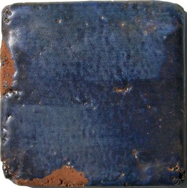 Керамическая плитка Eco Ceramica I Vetri Antichi Blu Notte, цвет синий, поверхность глянцевая, квадрат, 200x200