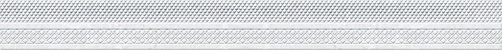 Бордюры Eurotile Istambul Eclipse Grey 352, цвет серый, поверхность глянцевая, прямоугольник, 30x300