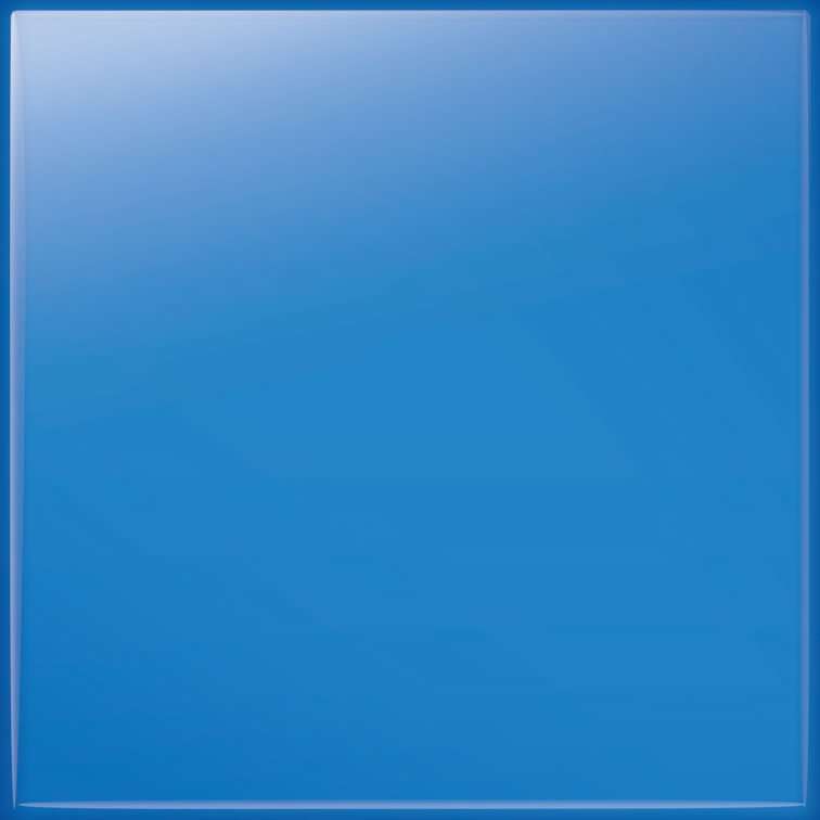 Керамическая плитка Tubadzin Pastel Niebieski, цвет синий, поверхность глянцевая, квадрат, 200x200