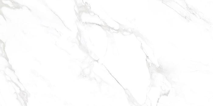 Керамогранит Italica Smoke White Polished, цвет белый, поверхность полированная, прямоугольник, 600x1200