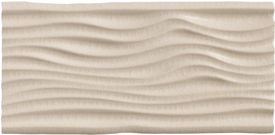 Керамическая плитка Adex Earth Liso Waves Fawn ADEH1011, цвет бежевый, поверхность структурированная, кабанчик, 75x150