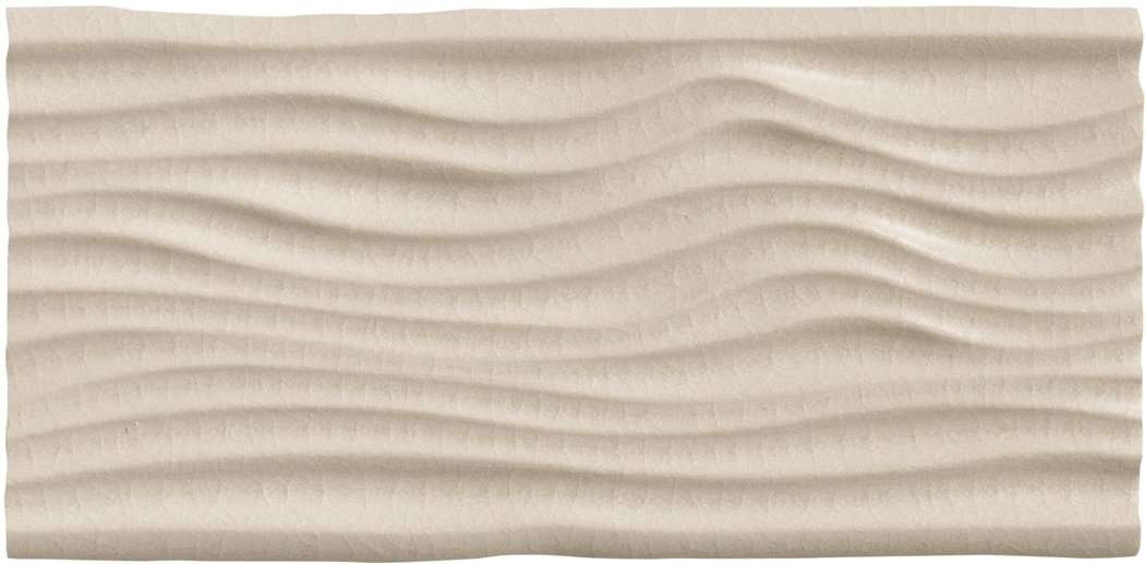 Керамическая плитка Adex Earth Liso Waves Fawn ADEH1011, цвет бежевый, поверхность структурированная, кабанчик, 75x150