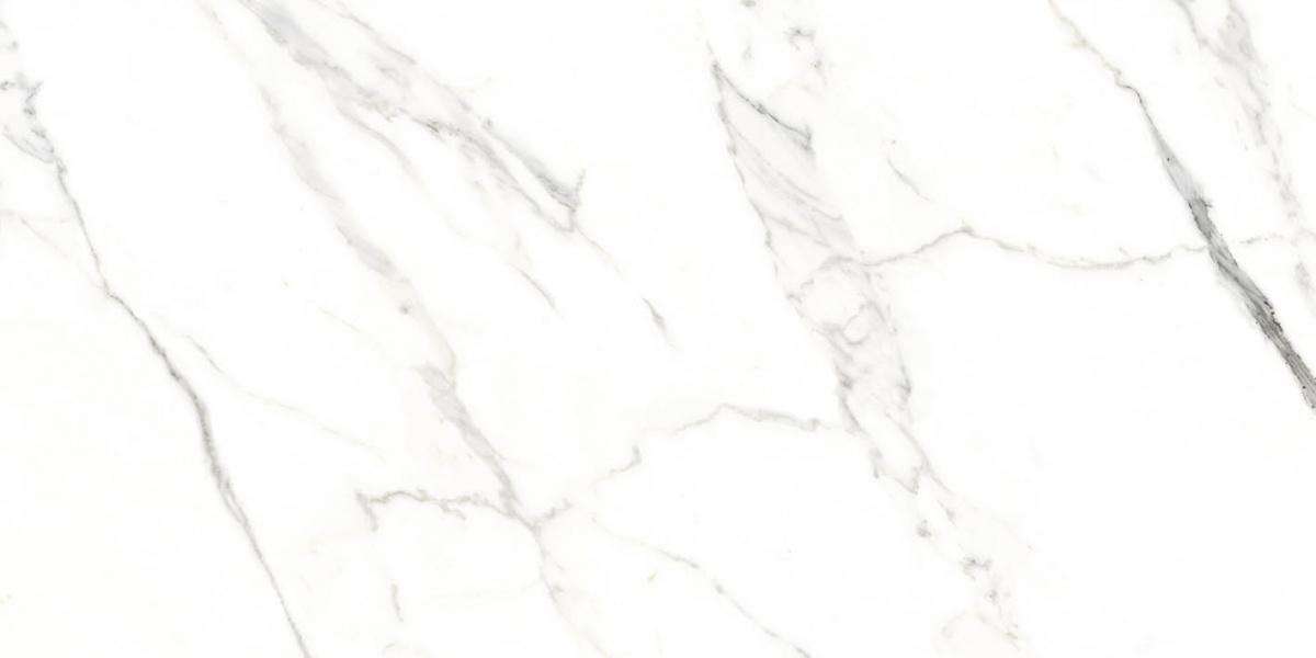 Керамогранит Laparet Calacatta Eхtra Polir, цвет белый серый, поверхность полированная, прямоугольник, 600x1200