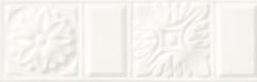 Бордюры Grazia Electa Cammeo Bianco Matt. CLC2, цвет белый, поверхность матовая, прямоугольник, 65x200