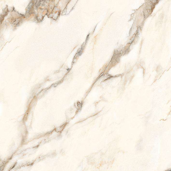 Керамогранит Laparet Calacatta Carve, цвет белый бежевый, поверхность матовая, квадрат, 600x600