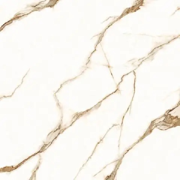 Керамогранит Artecera Bianco Carrara Oro Rectificado LE66063A, цвет бежевый, поверхность полированная, квадрат, 600x600