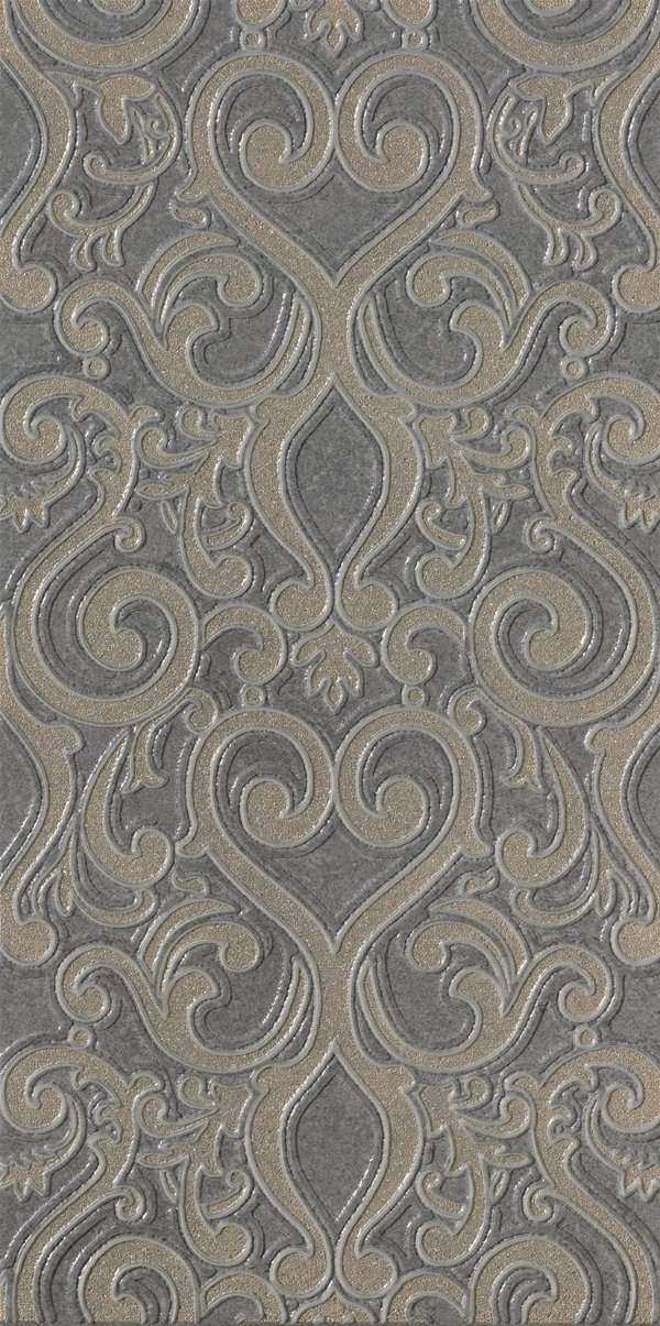 Декоративные элементы Cisa Evoluzione Versaill Moka, цвет коричневый, поверхность матовая, прямоугольник, 300x600