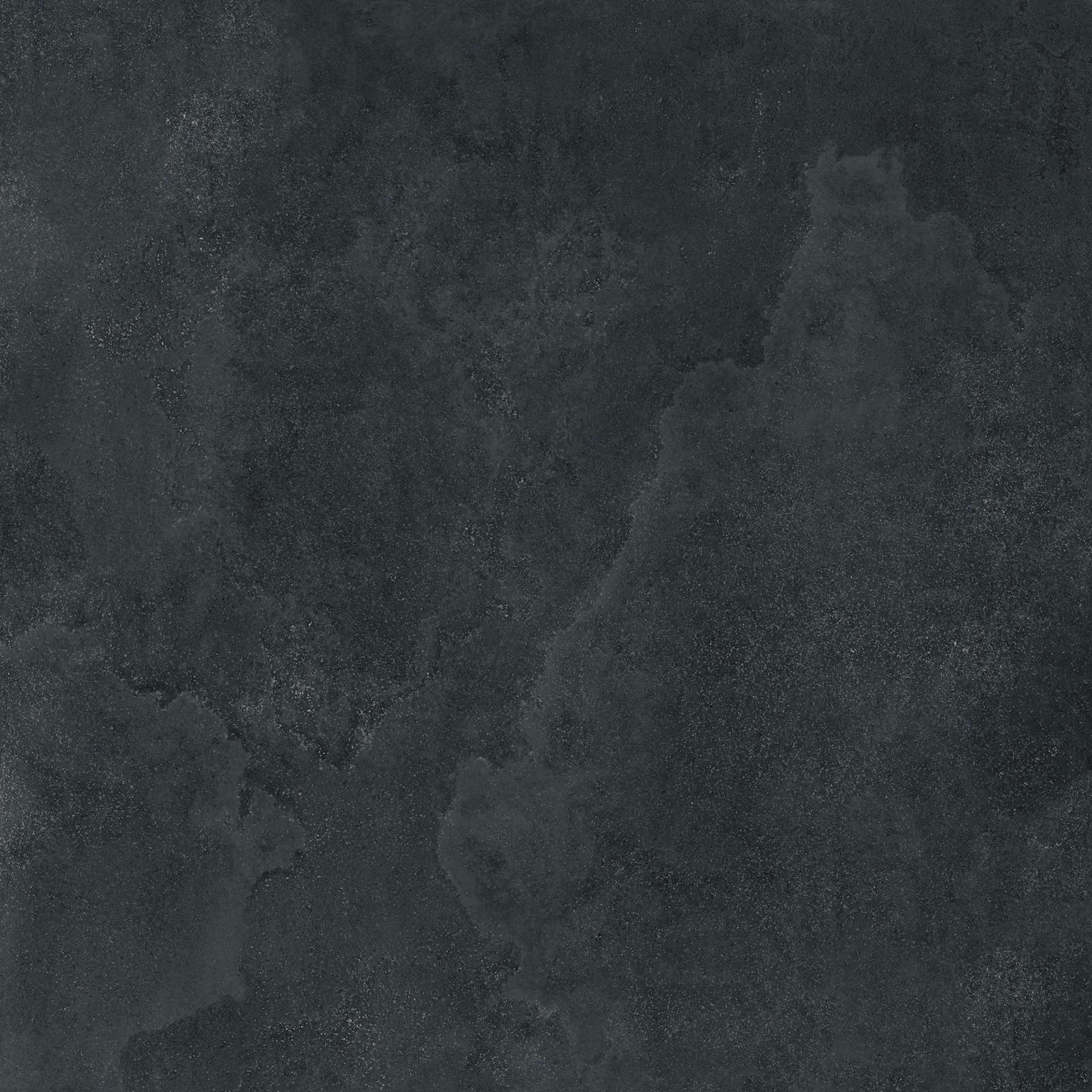 Керамогранит Italon Materia Titanio 610010001695, цвет чёрный, поверхность матовая, квадрат, 800x800